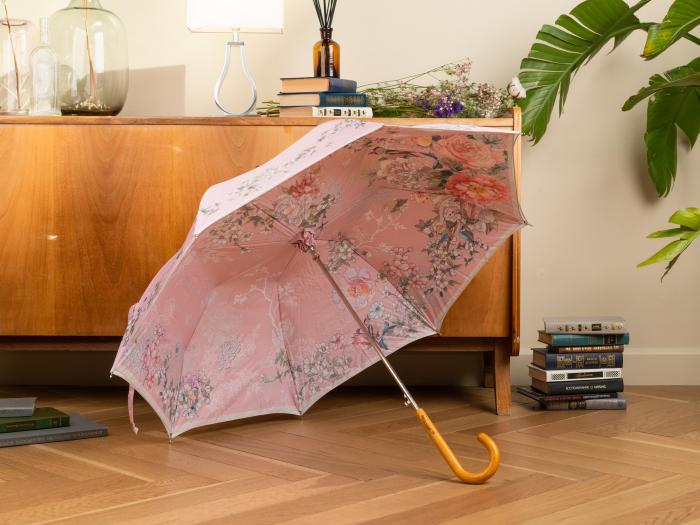 Зонт "Французский сад" (розовый)
